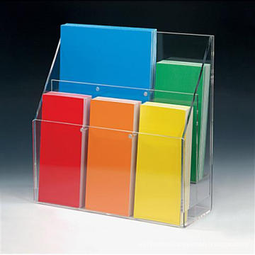 Professional Custom Acrylic Brochure Display/ Acrylic Display Stand Wholesale